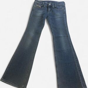 Diesel Louvely Dark Blue Bootcut Jeans